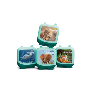 Animal World Record Breakers Pocket Tonies - 4 Pack