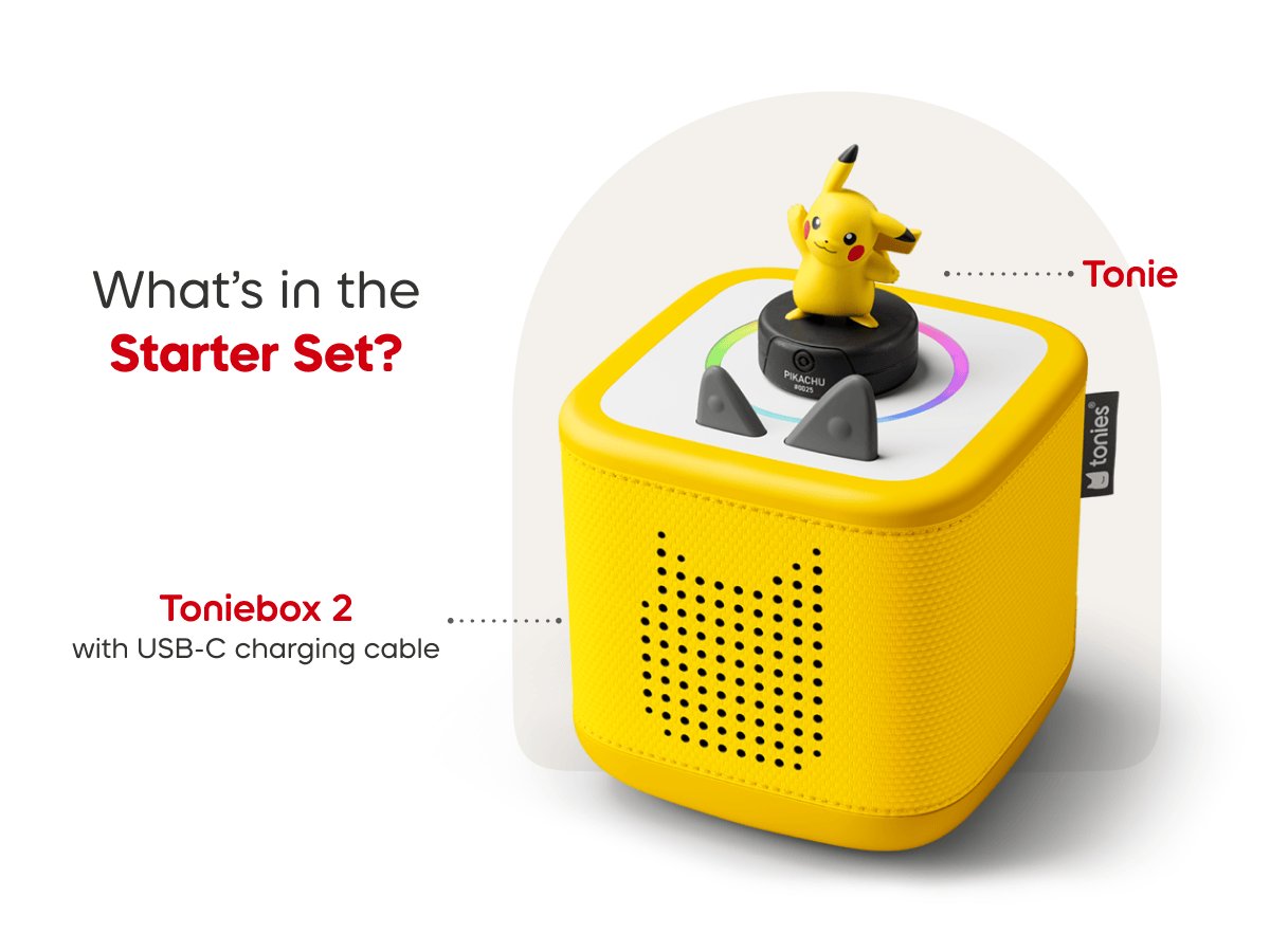 Pok??mon Pikachu Toniebox 2 Starter Set - Lightning Yellow - Image 4