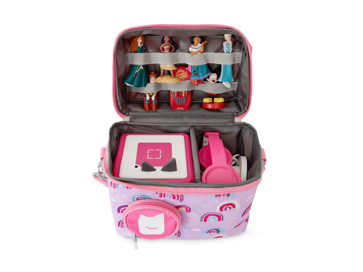 Listen & Go Bag for Toniebox - Pink Over The Rainbow - Image 3