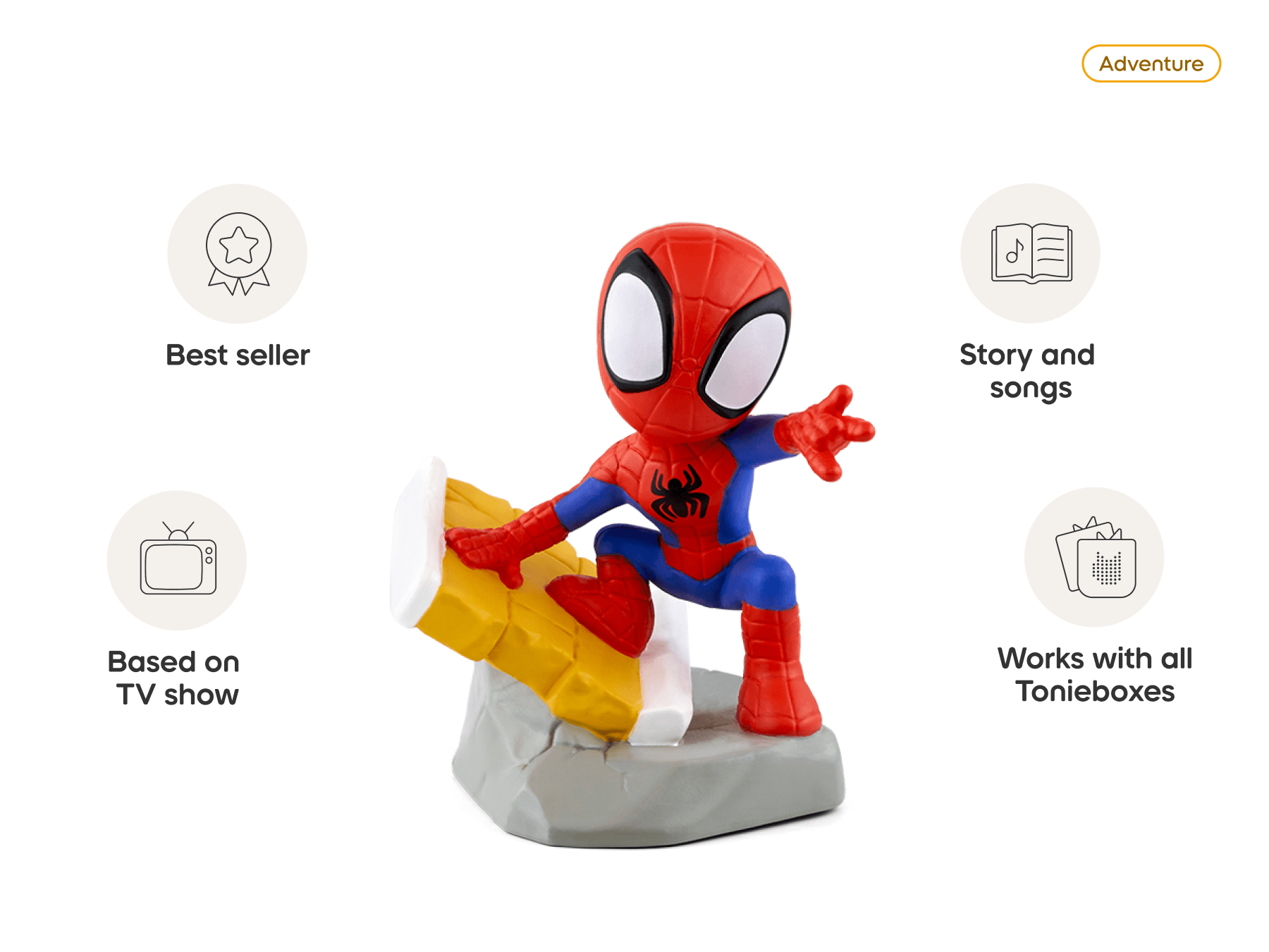 Marvel's Spidey and His Amazing Friends: Spidey Tonie - Image 7