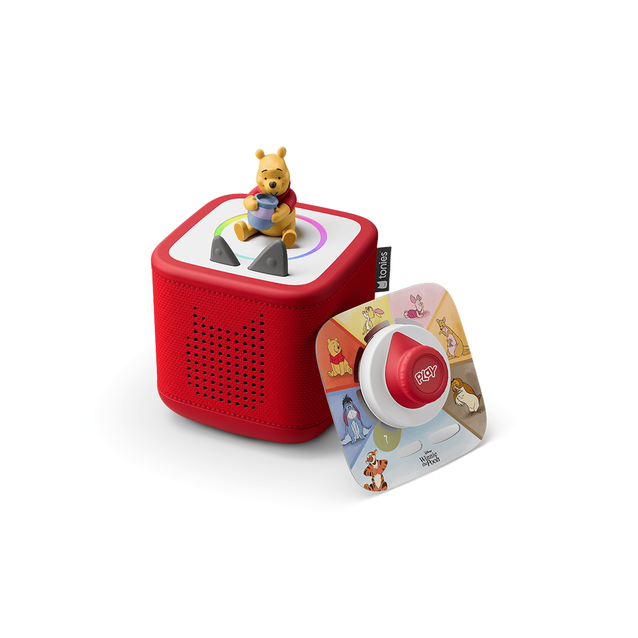 Disney Winnie the Pooh Toniebox 2 Play Set - Sunset Red