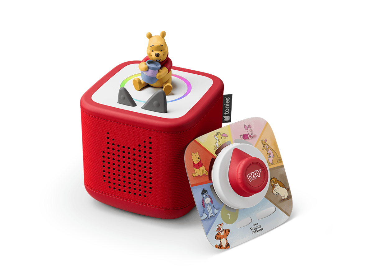 Disney Winnie the Pooh Toniebox 2 Play Set - Sunset Red - Image 2